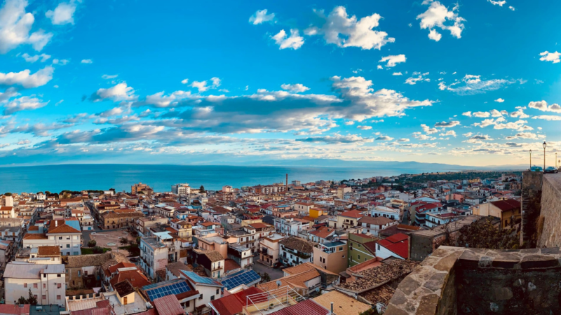 vista di trebisacce dal bastione