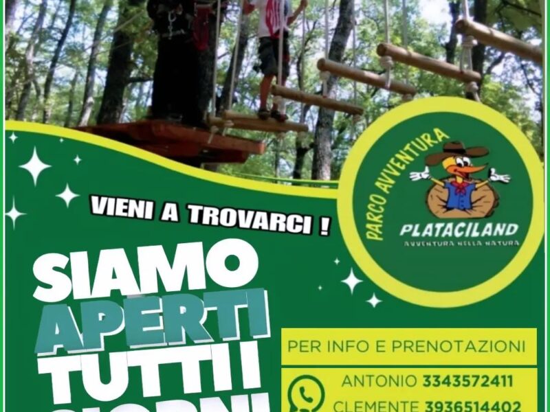 Parco Avventura Plataciland a Plataci